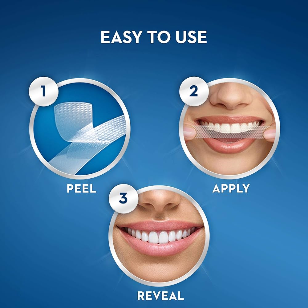 Crest 3D Whitening Strips Enamel Safe