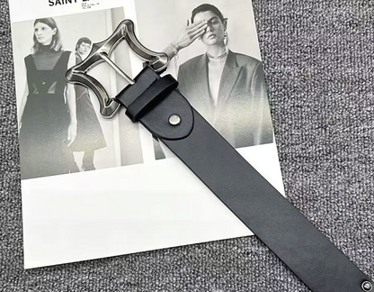 Chrome & Hearts Faux Leather Belts - Pack of 2