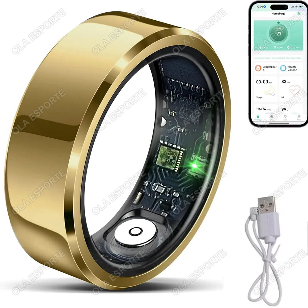 Smart Ring- Blood Pressure Heart Rate Sleep Monitoring
